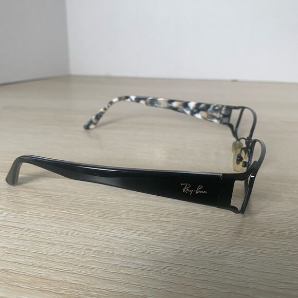 Ray-Ban RB6157 2509 Eyeglasses Black Marble Frames Only 53-16-130 - Picture 8 of 8